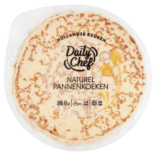 Daily Chef Pannenkoeken naturel 8 stuks