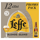 Leffe bier blond fles 12x330 milliliter