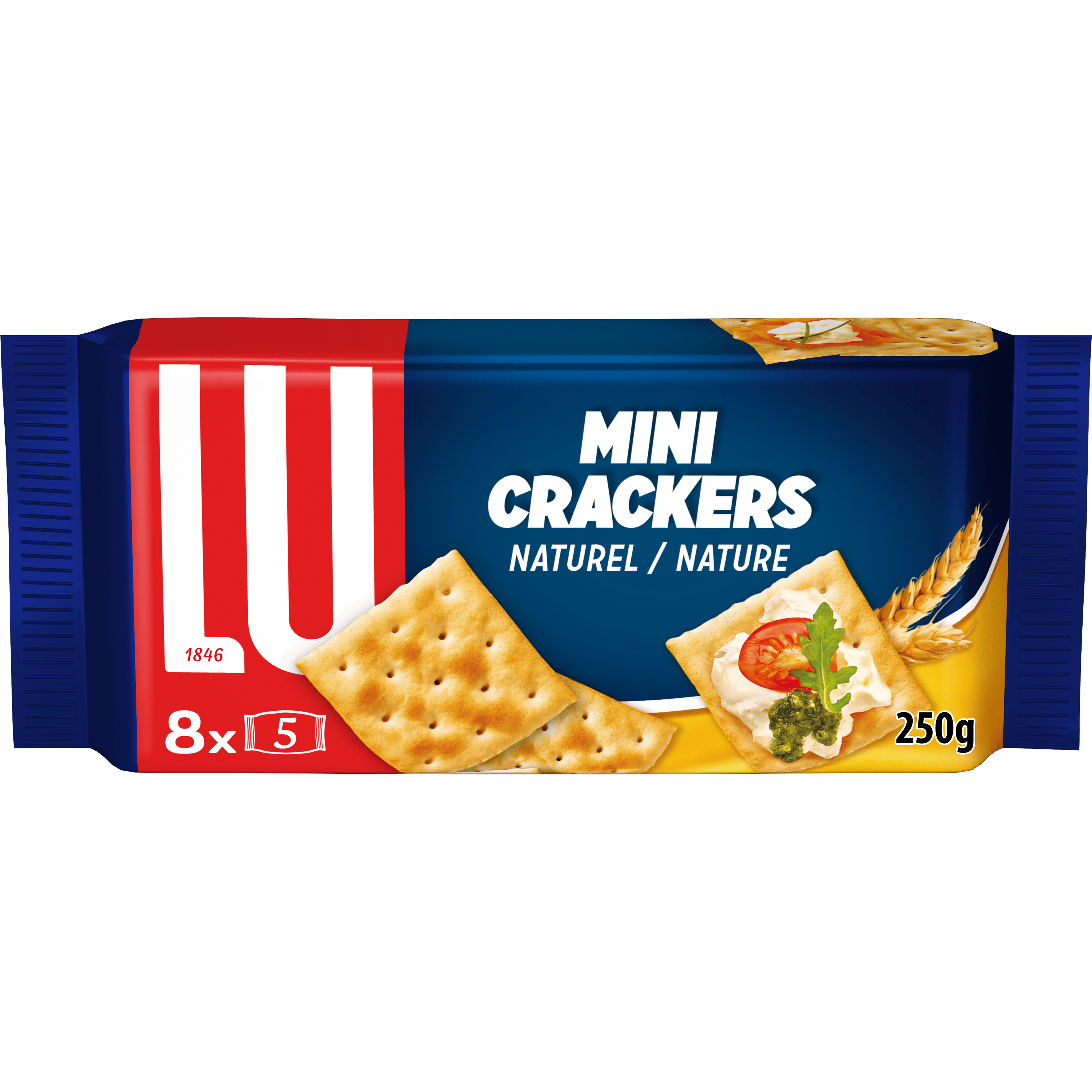 Lu Mini Crackers Naturel