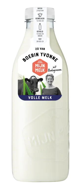 Mijn Melk Volle melk boerin Yvonne