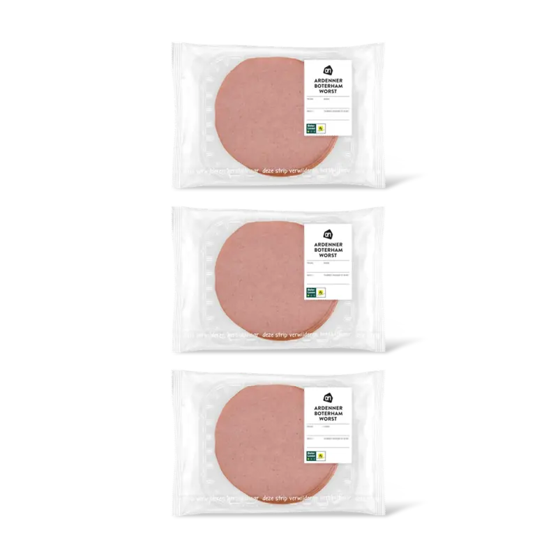 AH Ardenner boterhamworst 3-pack