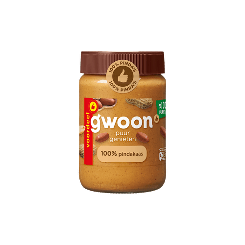 G'woon 100% pindakaas