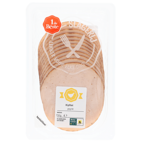 1 de Beste Kipfilet gegrild