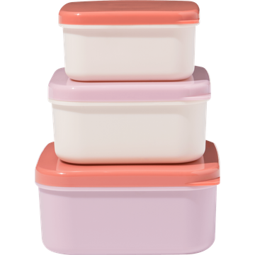 HEMA Set van Snackboxjes 3 Stuks