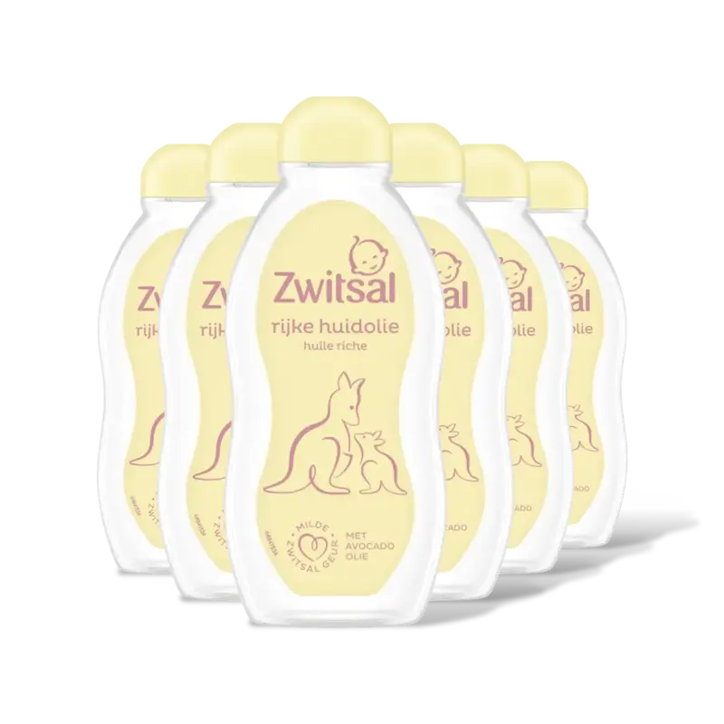 Zwitsal Baby rijke huidolie 6-pack