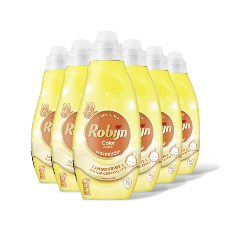 Robijn Color zwitsal wasmiddel 6-pack