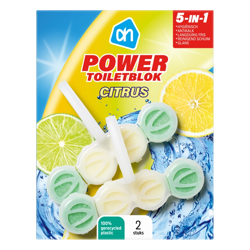 AH Power toiletblokken citrus