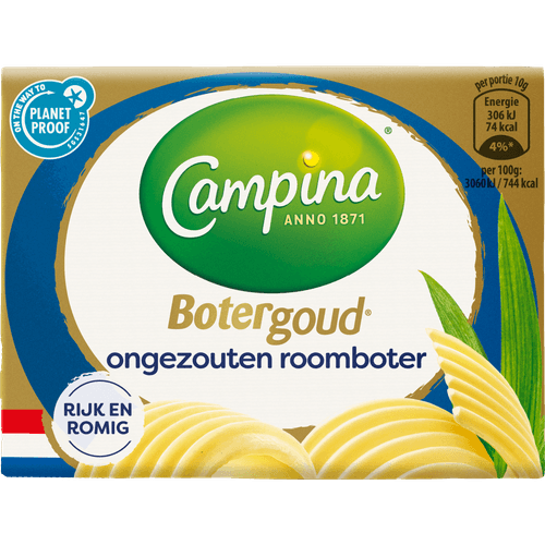 Campina Botergoud ongezouten