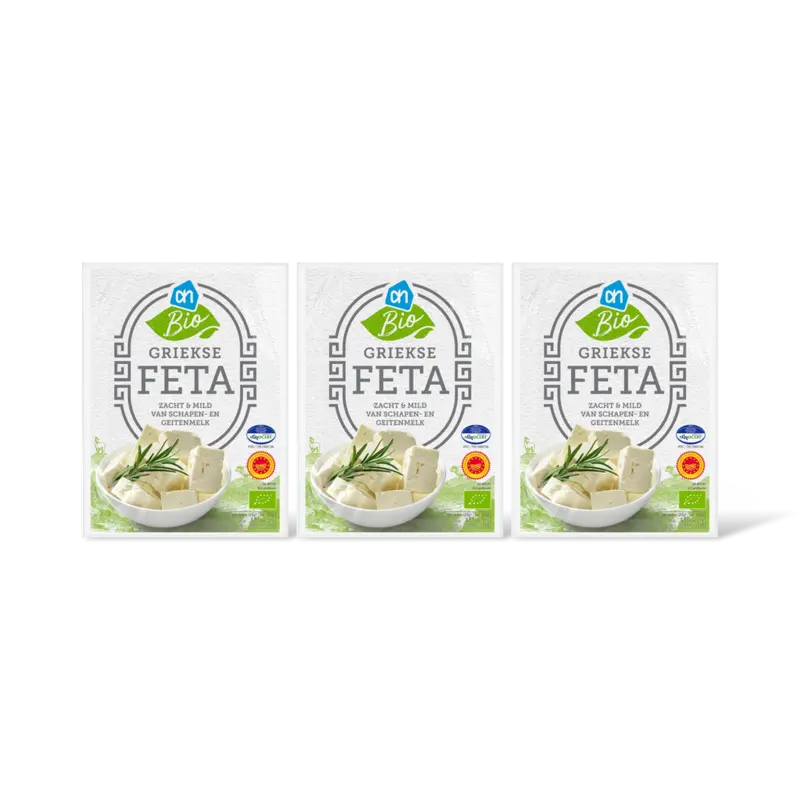 AH Biologisch Griekse feta 3-pack