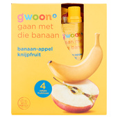 g'woon knijpfruit banaan-appel