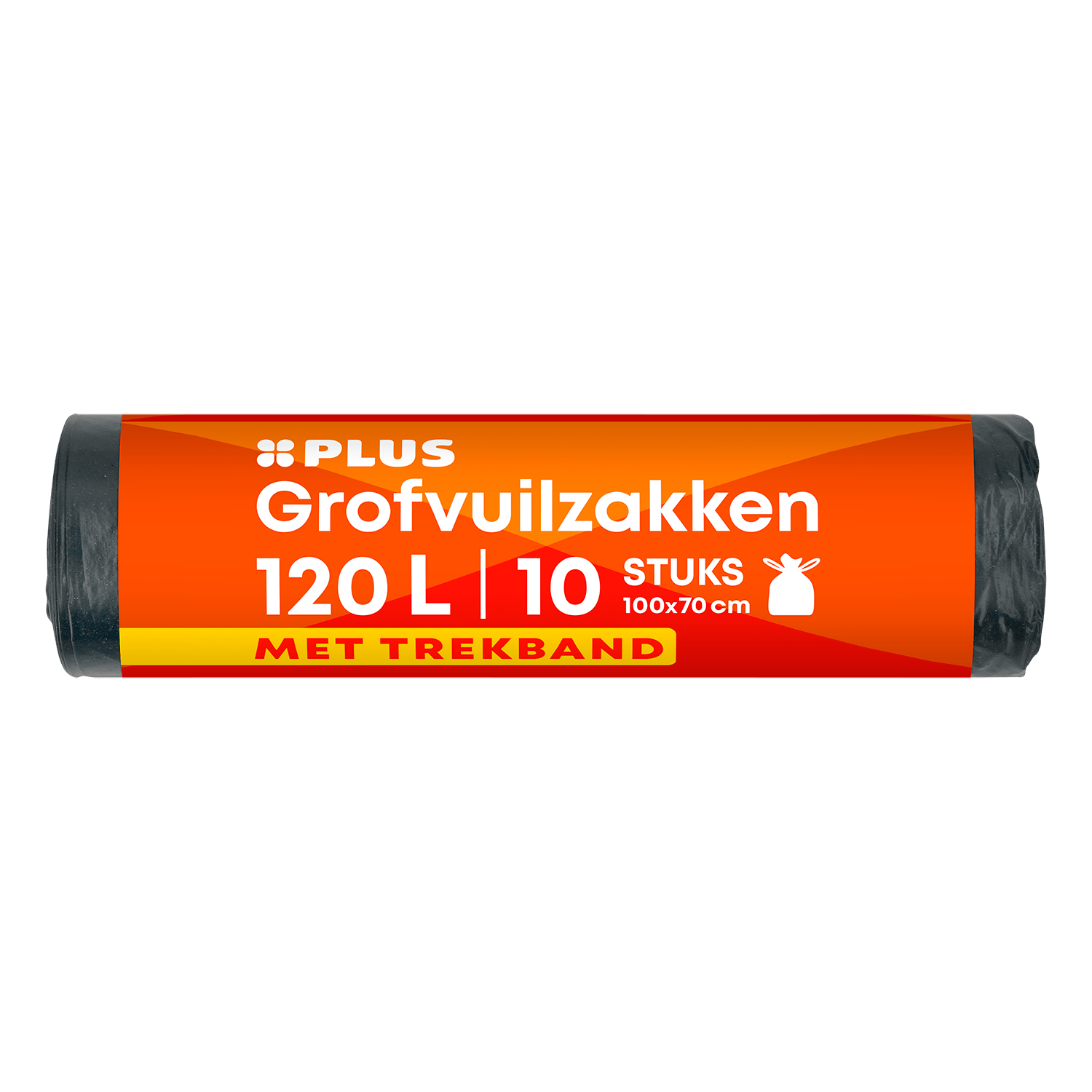 PLUS Grofvuilzakken 120L