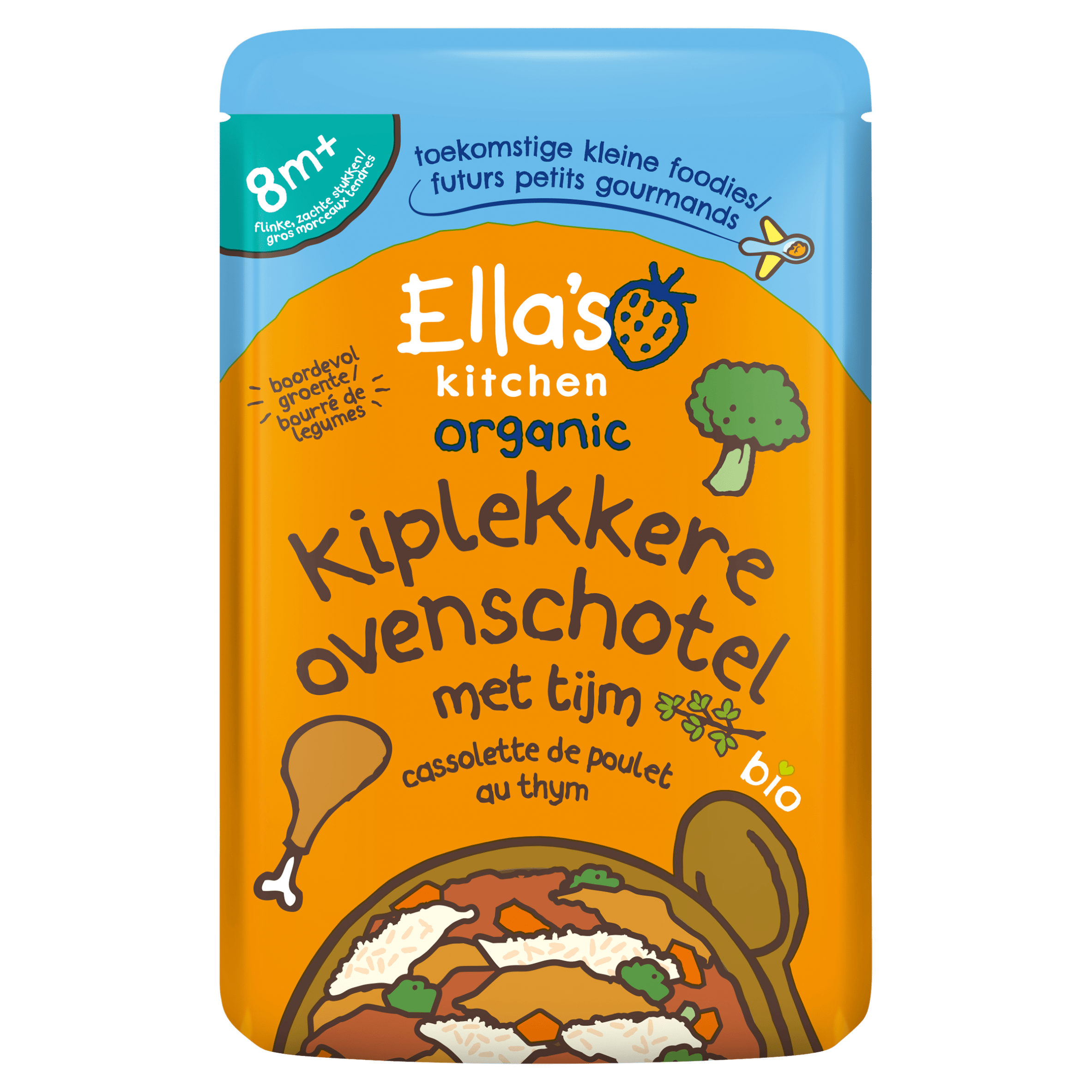 Ella's Kitchen Kiplekkere ovenschotel met tijm 8m+