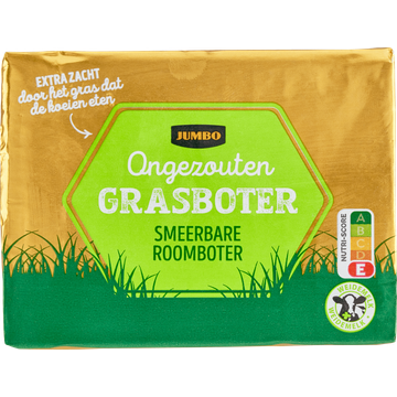 Jumbo Grasboter Smeerbare Roomboter Ongezouten 250g