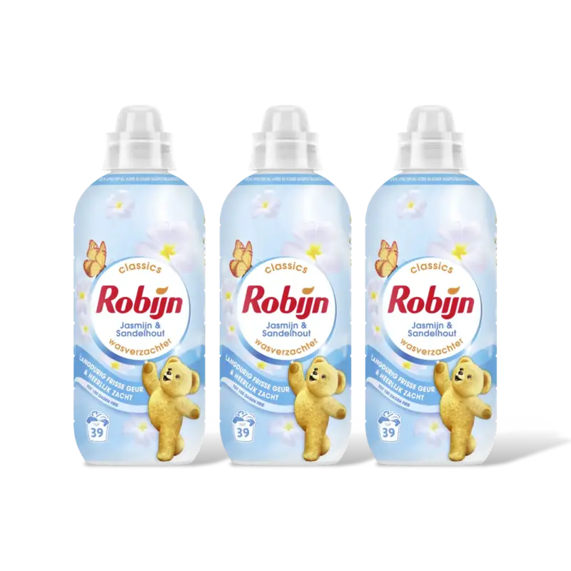 Robijn Wasverzachter jasmijn&sandelhout 3-pack
