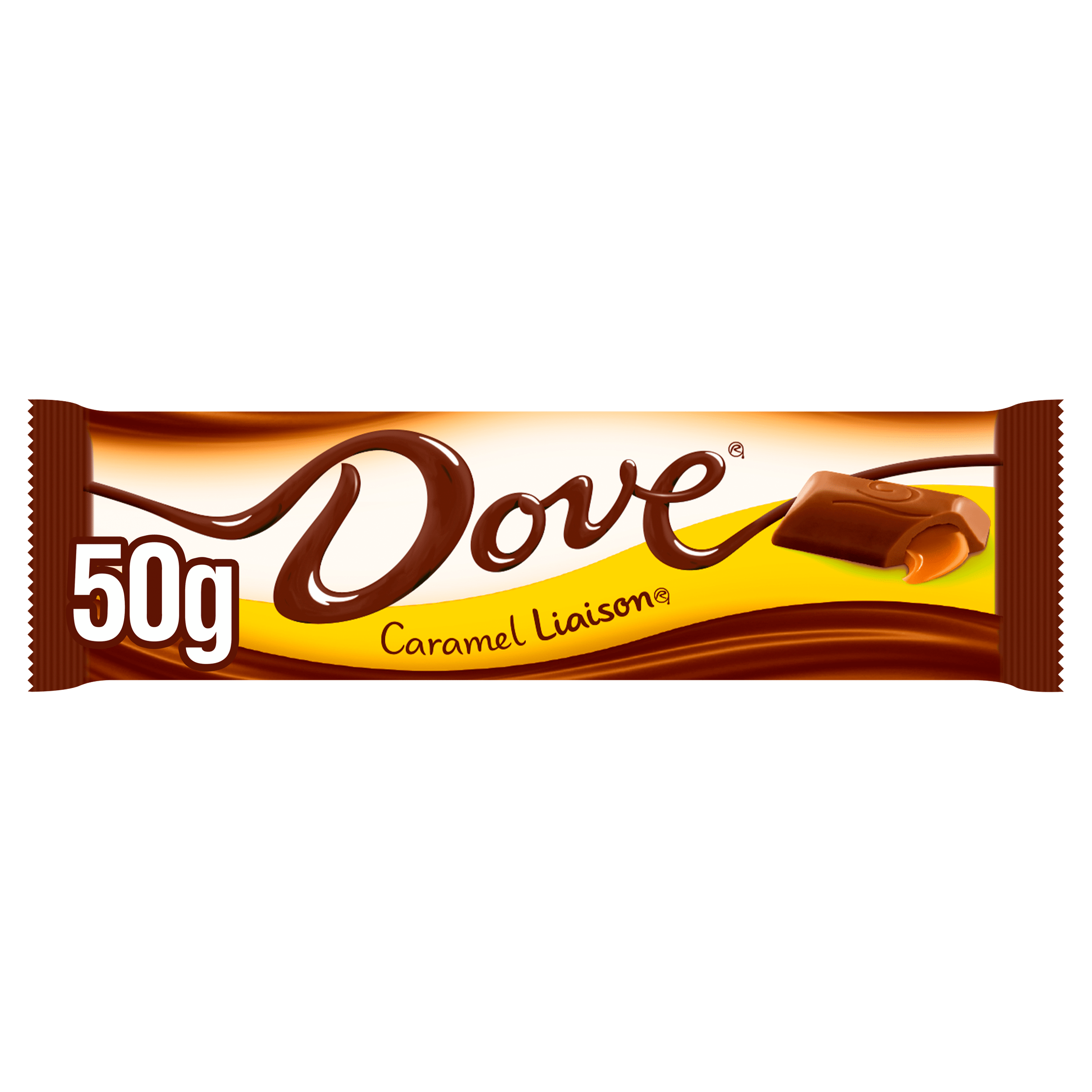 Dove Melk chocolade karamel reep single