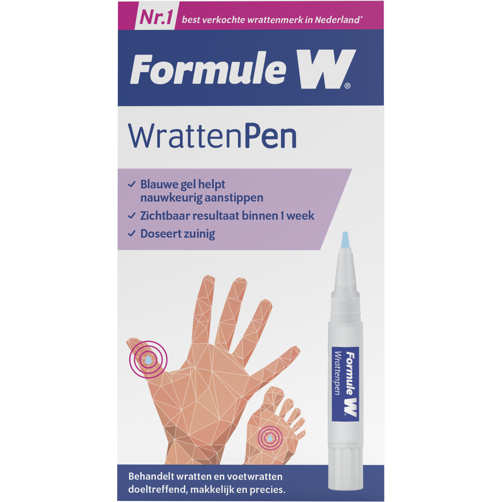 Formule W Wrattenpen TCA-Active Gel 1,5 ML