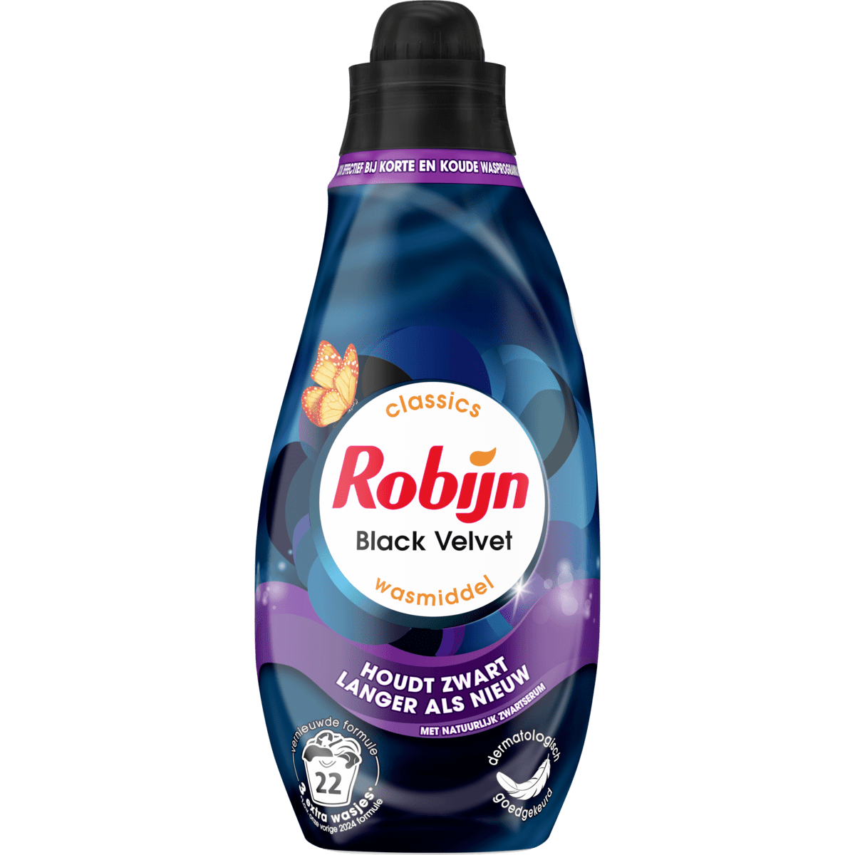 Robijn Klein & Krachtig Black Velvet Wasmiddel 22 Wasbeurten