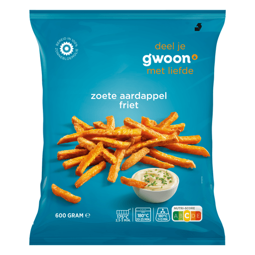 G'woon Friet zoete aardappel