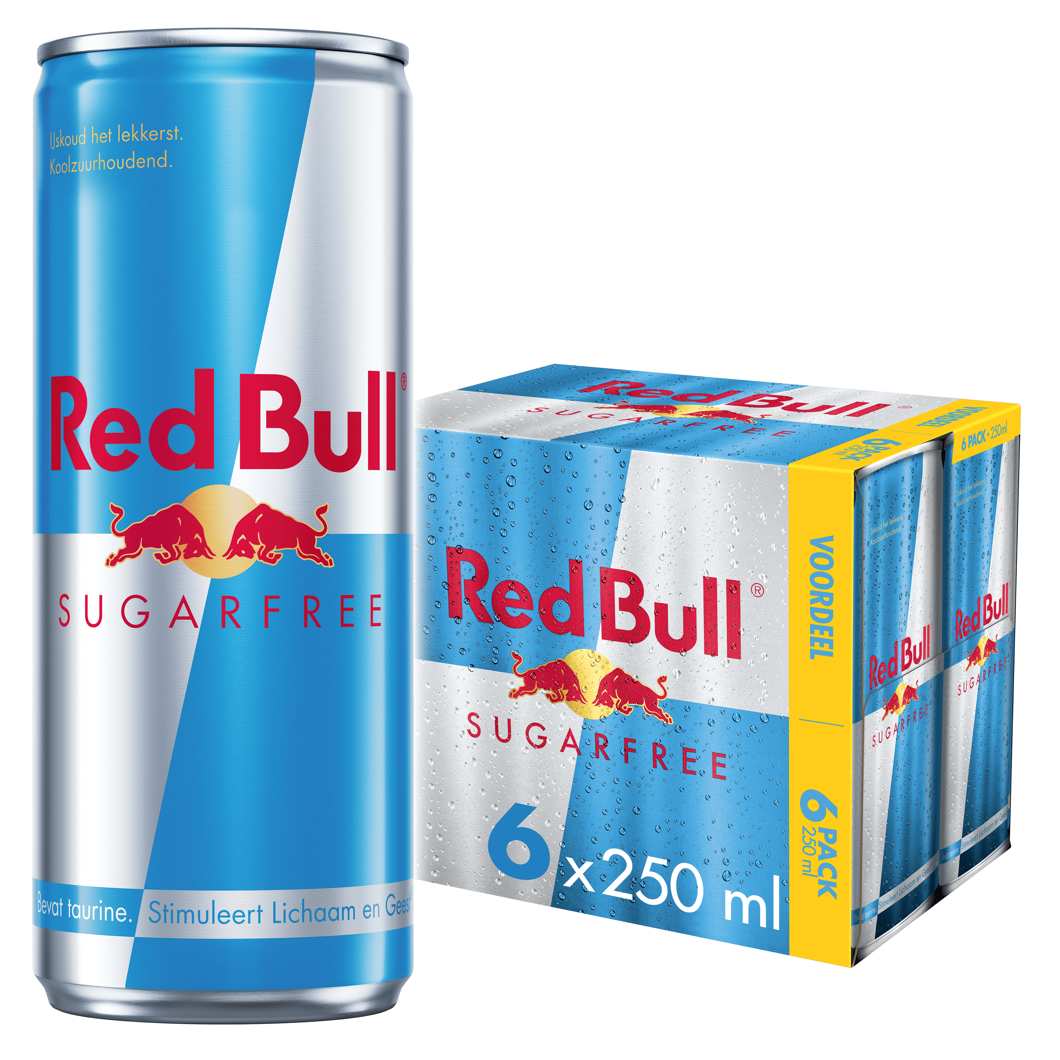 Red Bull Energy drink suikervrij 6-pack