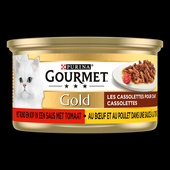 Gourmet Kattenvoer Cassolettes rund