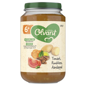 Olvarit baby/peuter maaltijd tomaat rundvlees aardappel