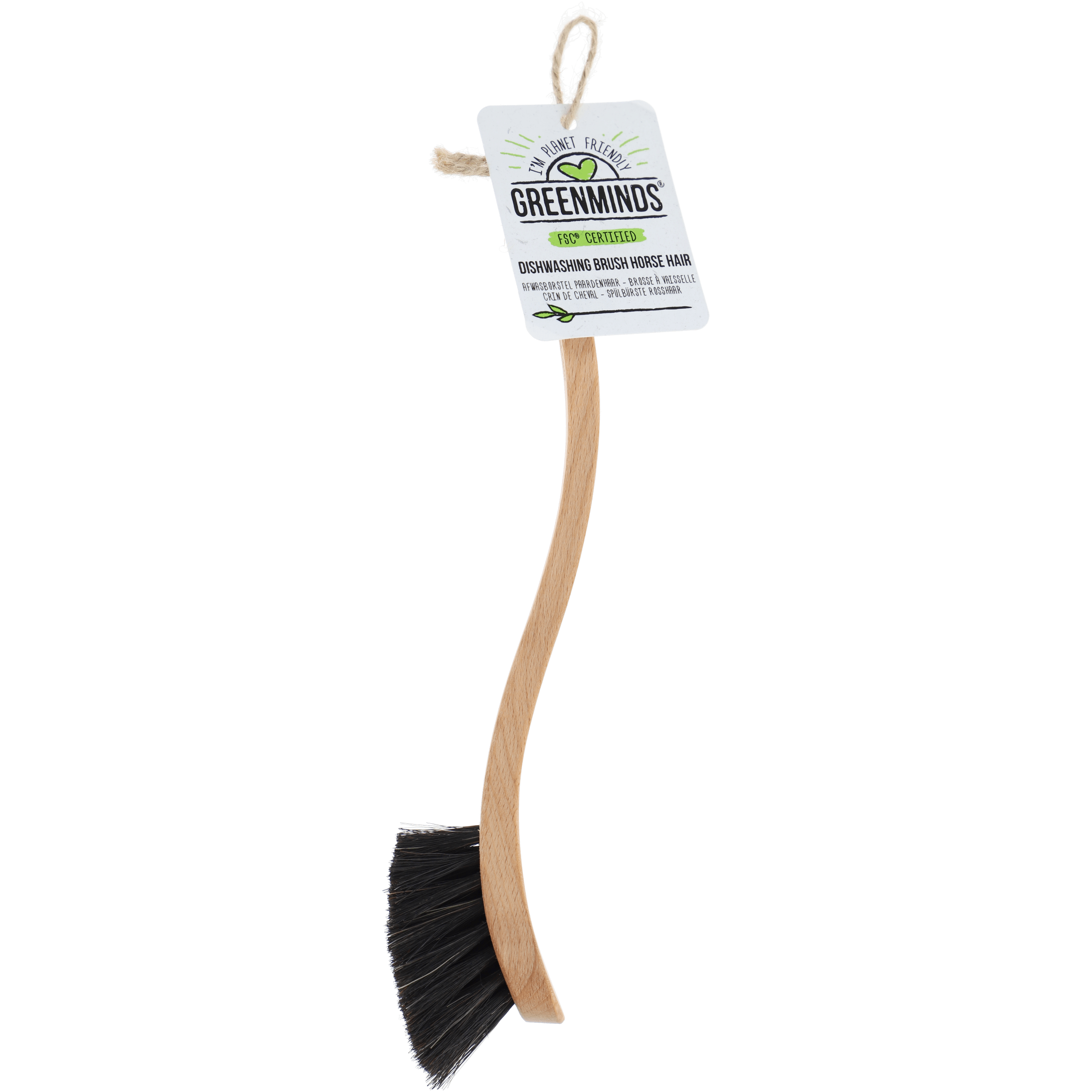 Sorbo Afwasborstel hout paardenhaar