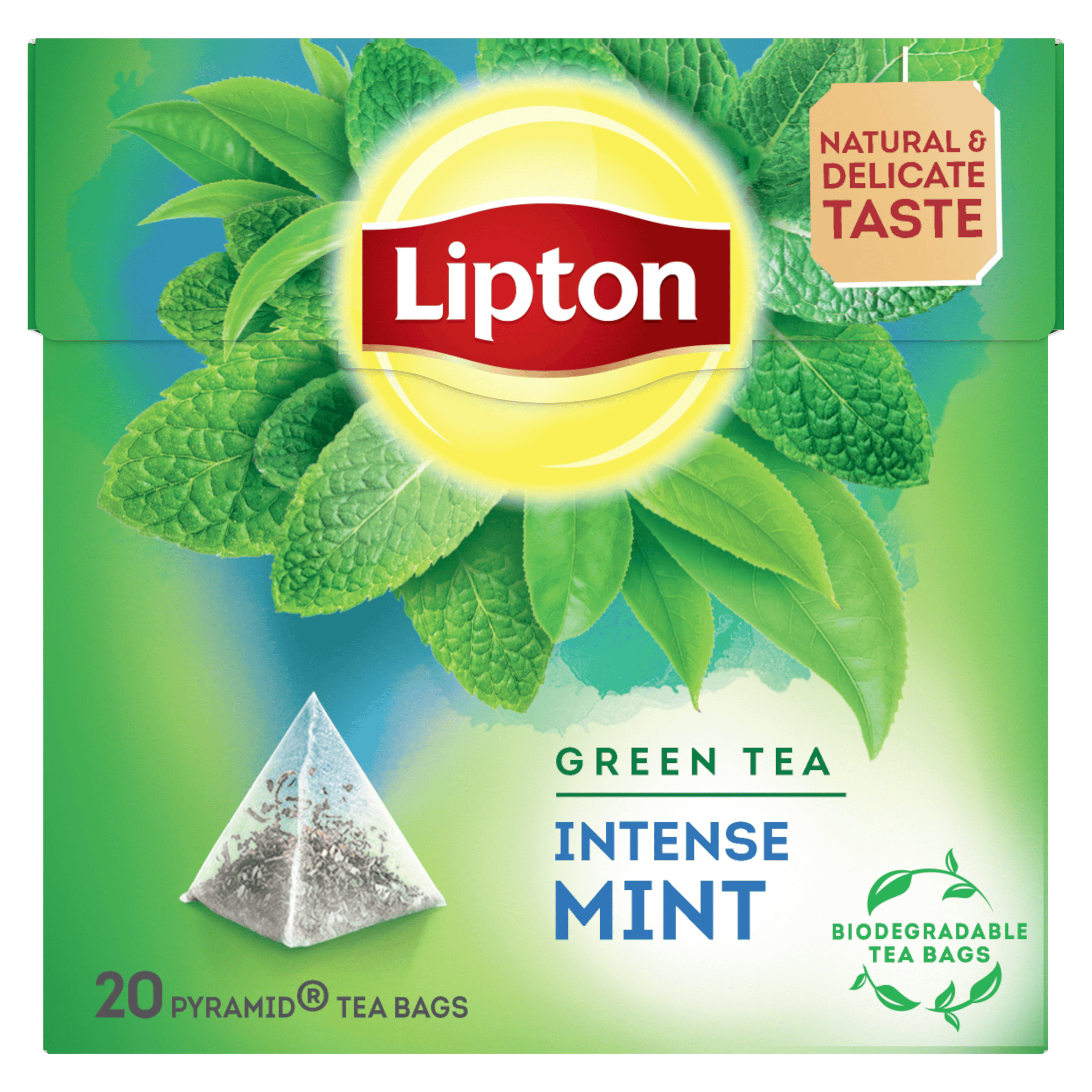 Lipton Green intense mint Thee