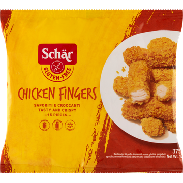 Schär Chicken Fingers Glutenvrij 15 stuks 375g