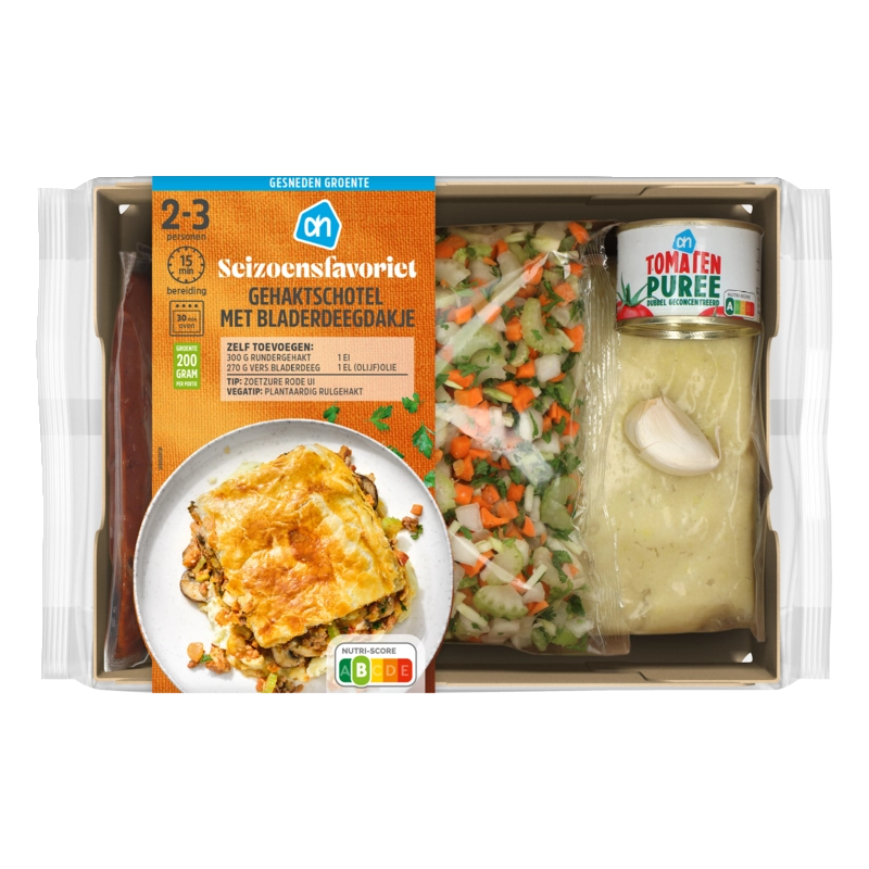 AH Gesneden verspakket gehaktschotel