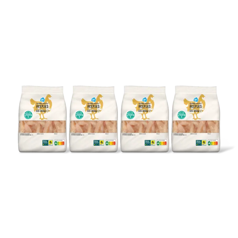AH Kipfiletreepjes 4-pack