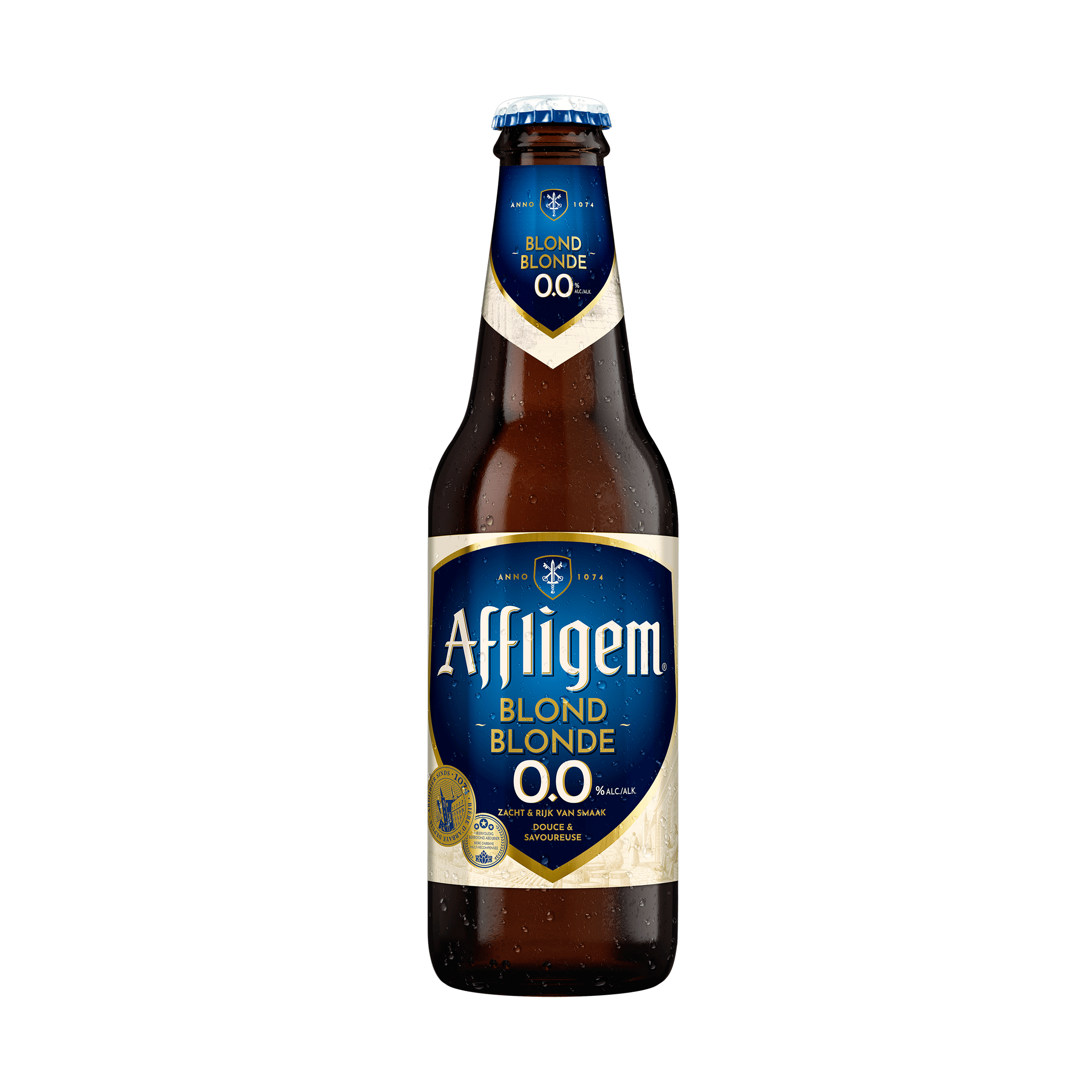 Affligem Blond 0.0 bier fles