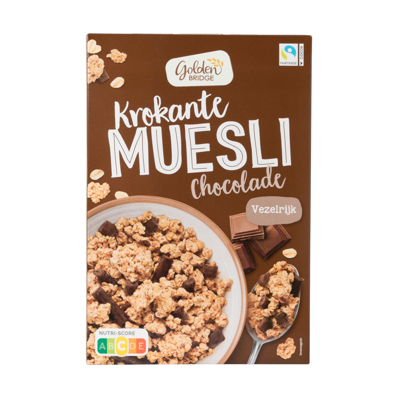 Krokante muesli chocolade