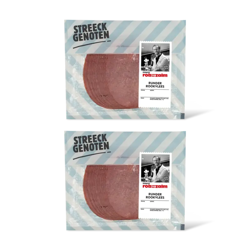 Streeckgenoten Rookvlees 2-pack