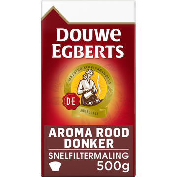 Douwe Egberts Aroma Rood Donker Filterkoffie 500 g