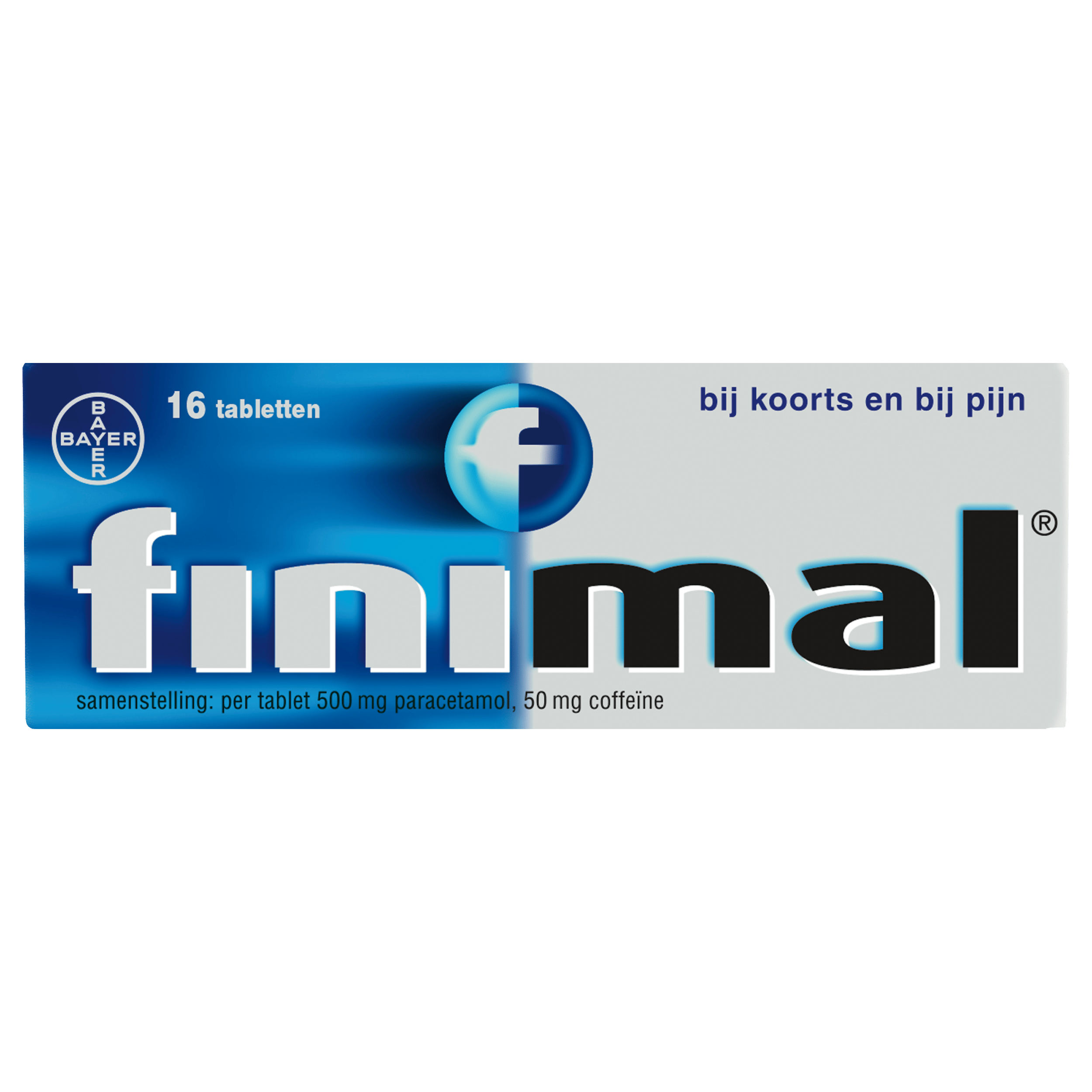 Finimal 500 mg Paracetamol 50 mg Coffeïne