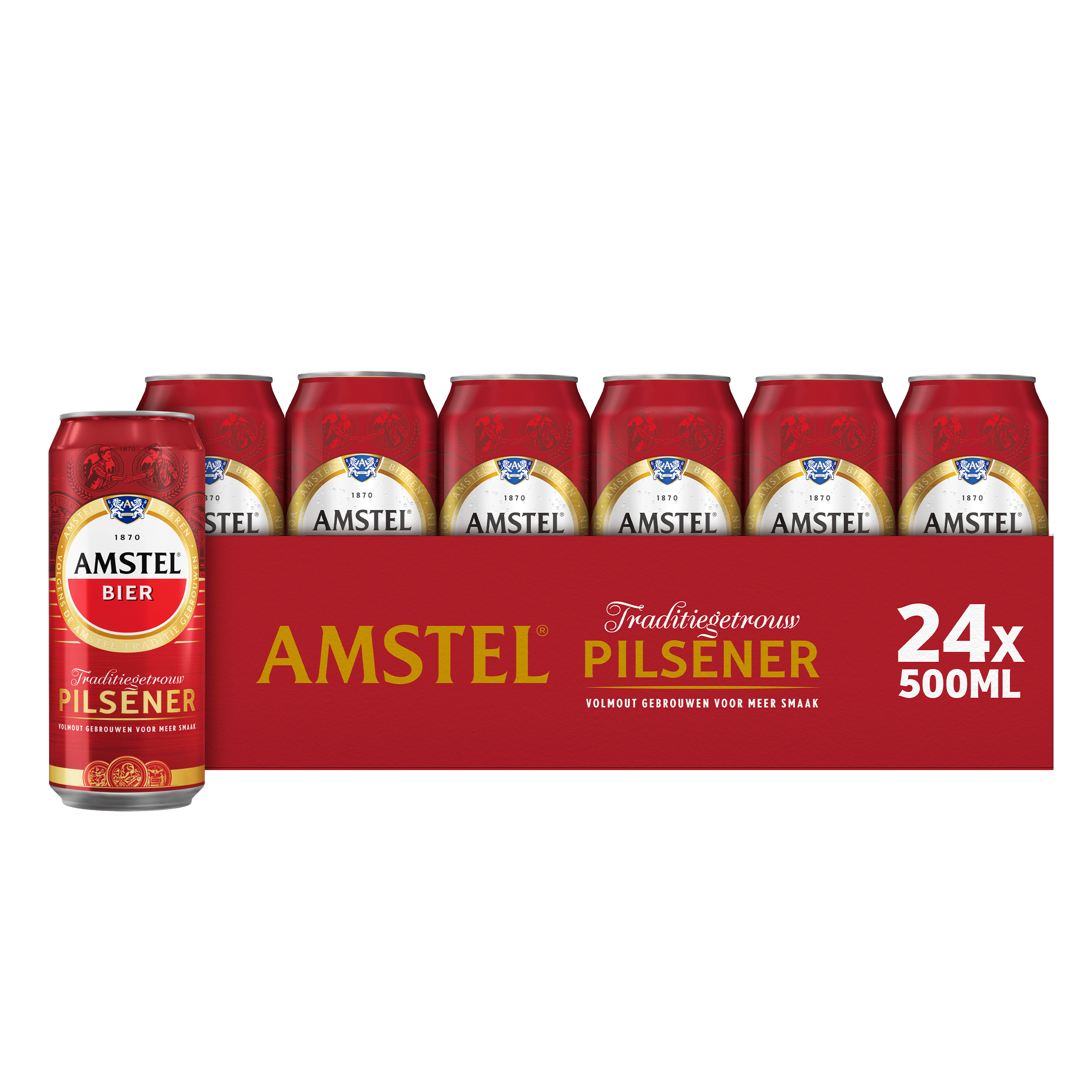 Amstel Pilsener bier blik