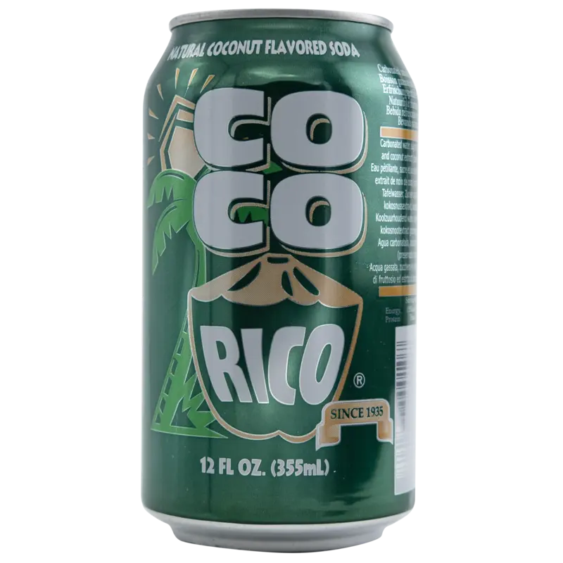 Coco Rico Natural coconut flavoured soda