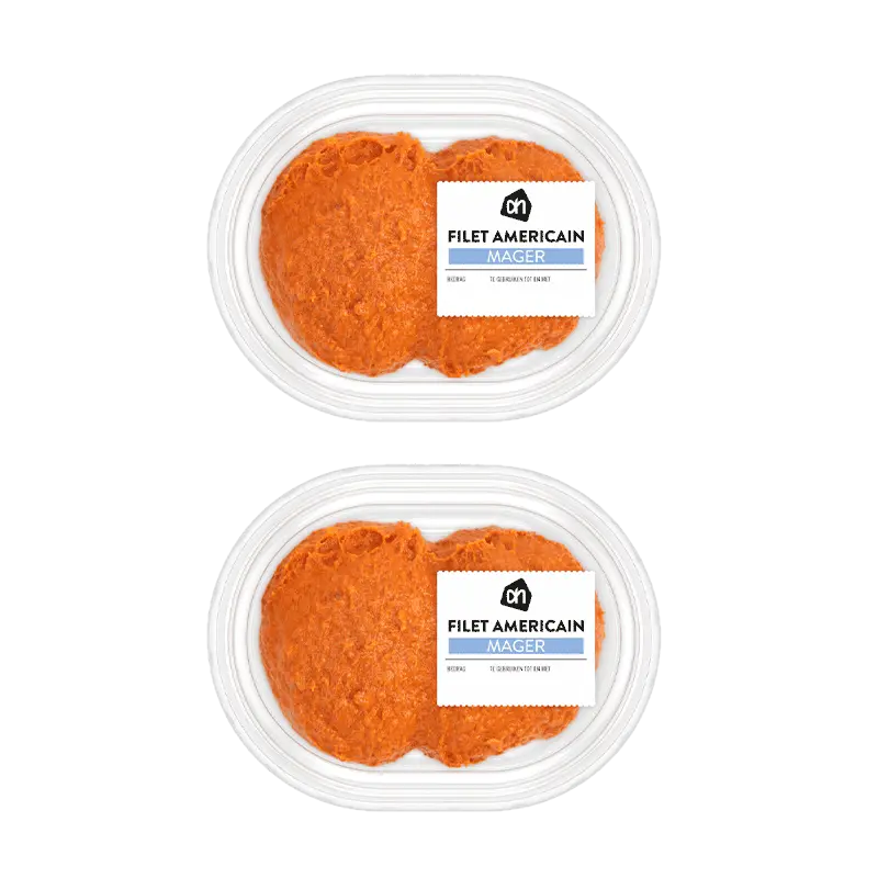 AH Filet americain mager 2-pack