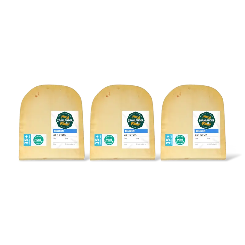 AH Zaanlander Belegen 35+ stuk 3-pack