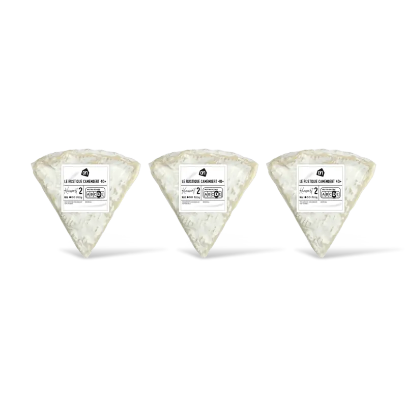 AH Le rustique camembert 40+ 3-pack