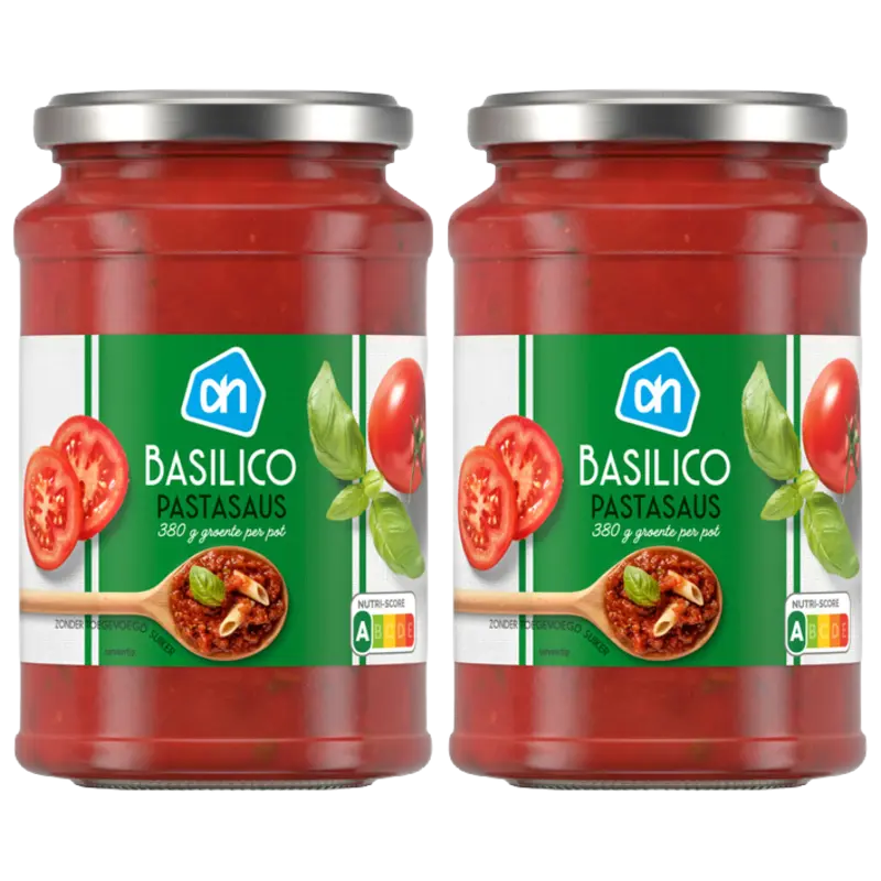 AH AH Pastasaus basillico 2-pack