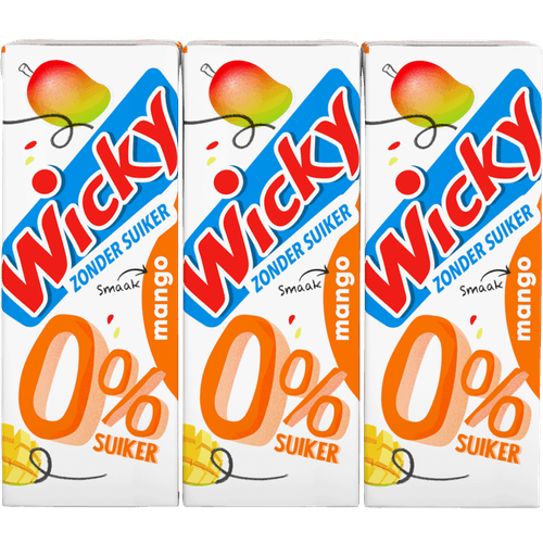 Wicky Mango 0% 6x20 cl