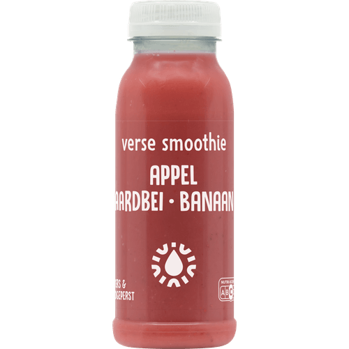 Smoothie aardbei appel banaan