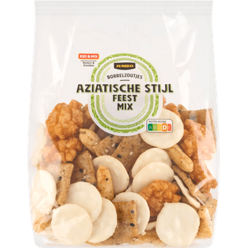 Jumbo Borrelzoutjes Aziatische Stijl Feest Mix 150 g