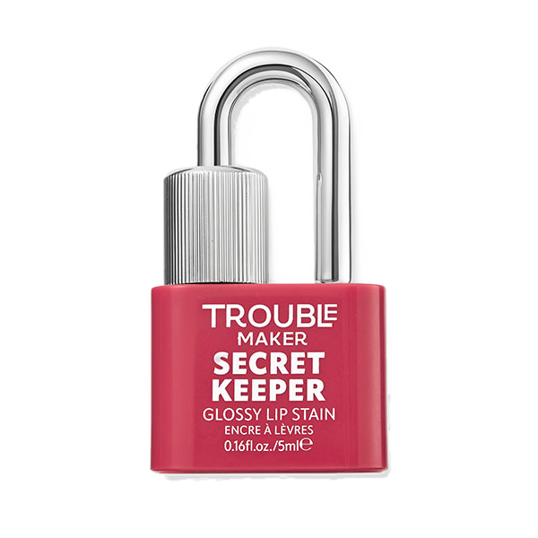 Trouble Maker Secret Keeper Lip Gloss Stain Top Secret Peach Nude