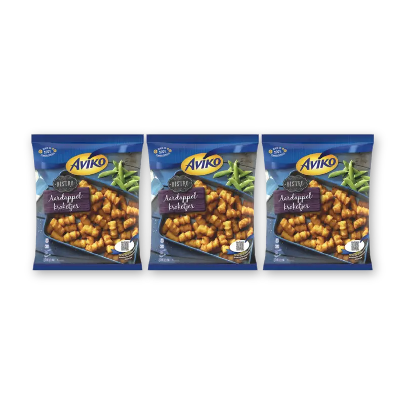 Aviko Aardappelkroketjes 3-pack