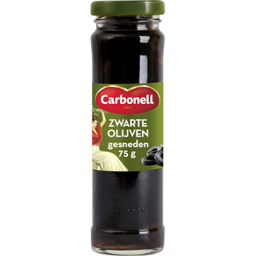 Carbonell Zwarte olijven gesneden