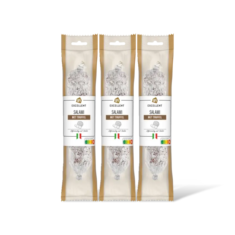 AH Excellent Salami met truffel 3-pack
