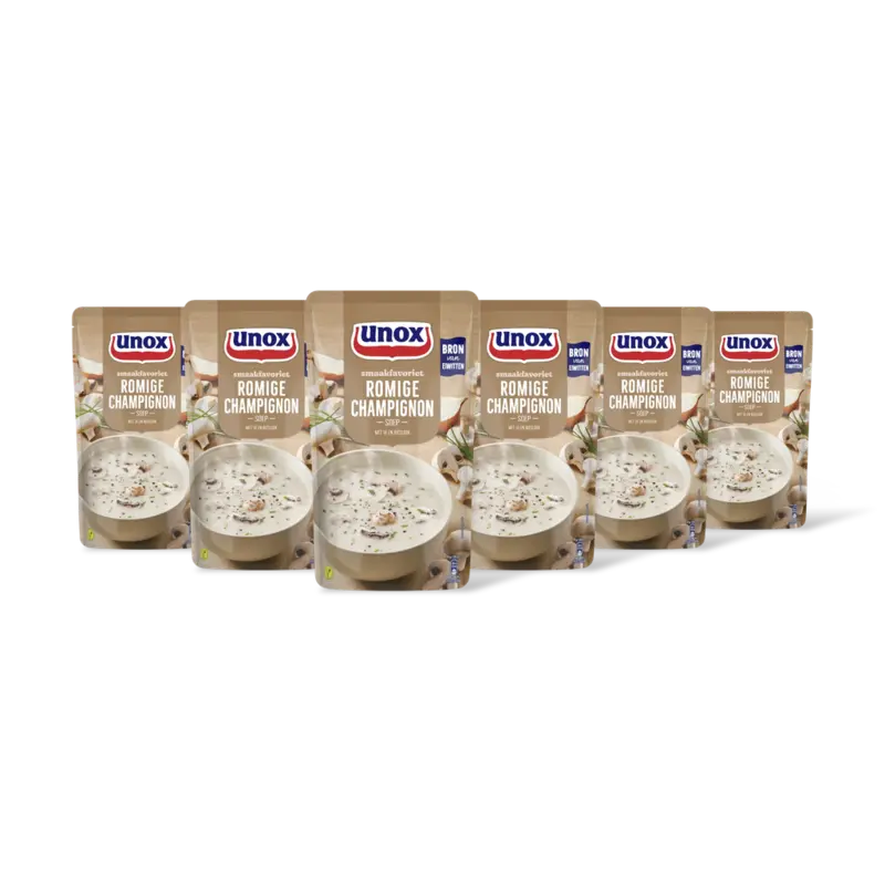 Unox Romige champignonsoep 6-pack