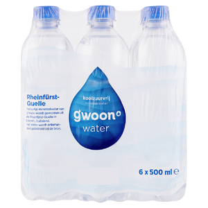 G'woon Kzv Water 6x500ml